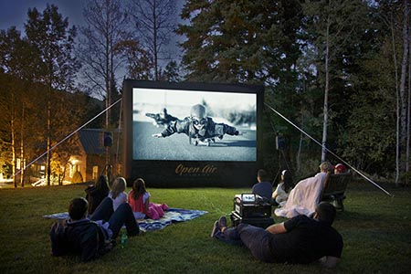 12 Foot Backyard Inflatable Screen Rental Orlando
